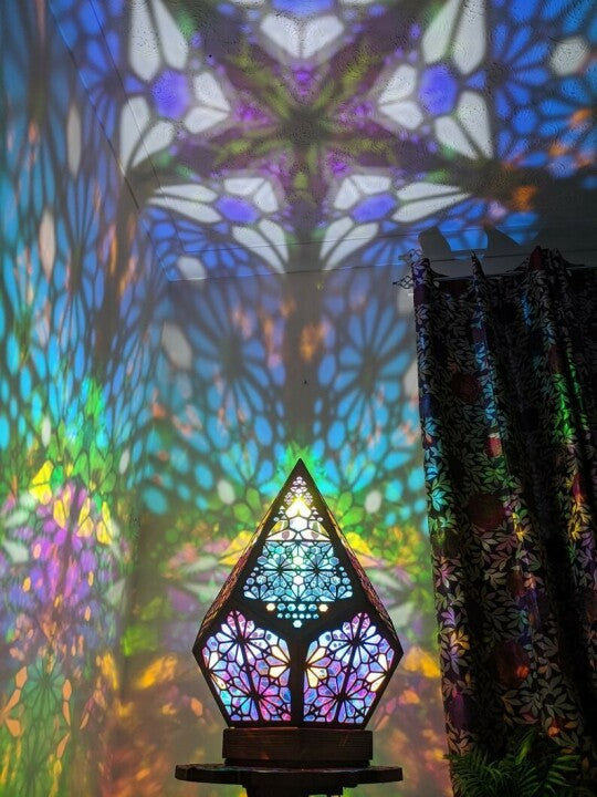 Geometric Bohemian Lamp