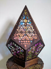 Geometric Bohemian Lamp
