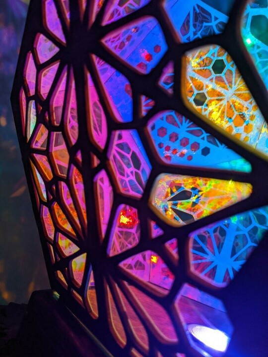 Geometric Bohemian Lamp