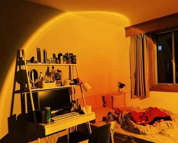 Dual-Head Sunset Lamp