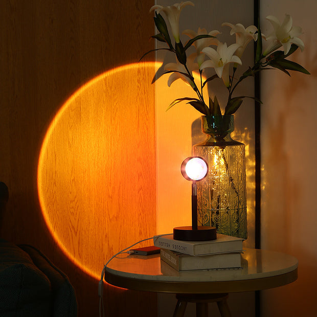 Dual-Head Sunset Lamp